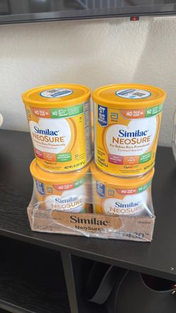 Similac neosure formula cans