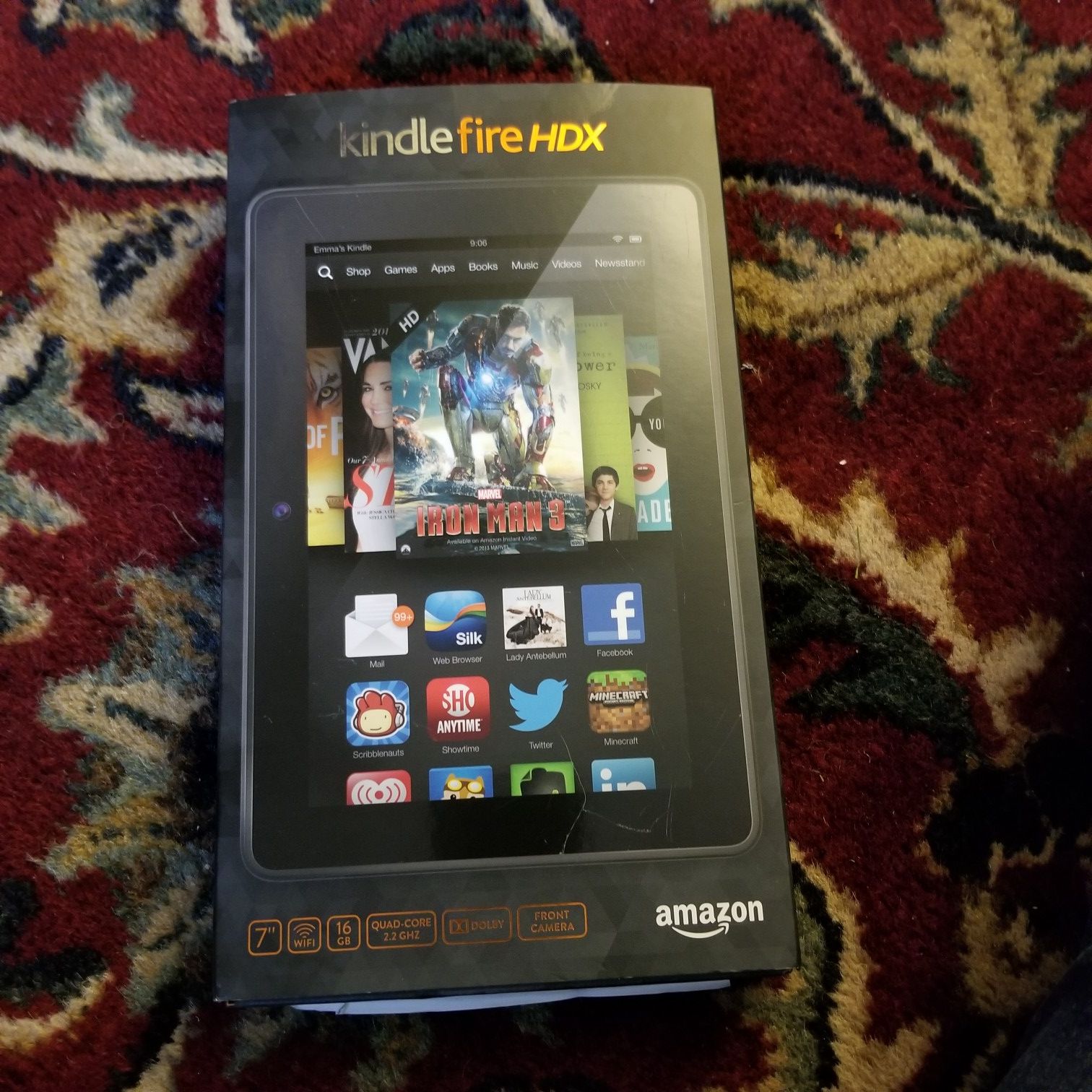 kindle fire hdx tablet