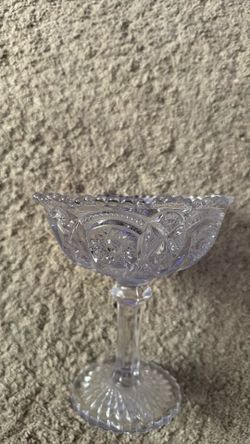 Press Glass Candy dish