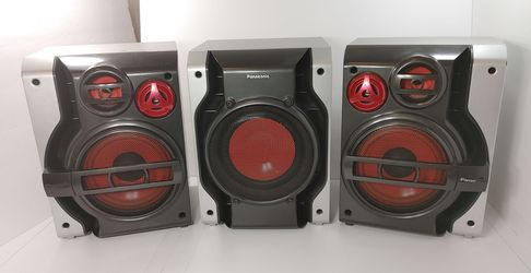 Panasonic SB-AK630 SB-WAK630 CD Stereo System Speakers Boombox Subwoofers
