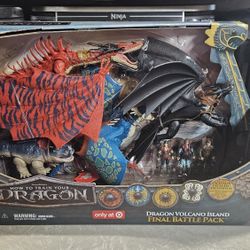 How To Train Your Dragon Figurines- New in Box