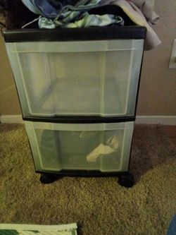 2 drawer plastic dresser