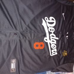 MLB XL DOGERS KOBE BRYANT JERSEY