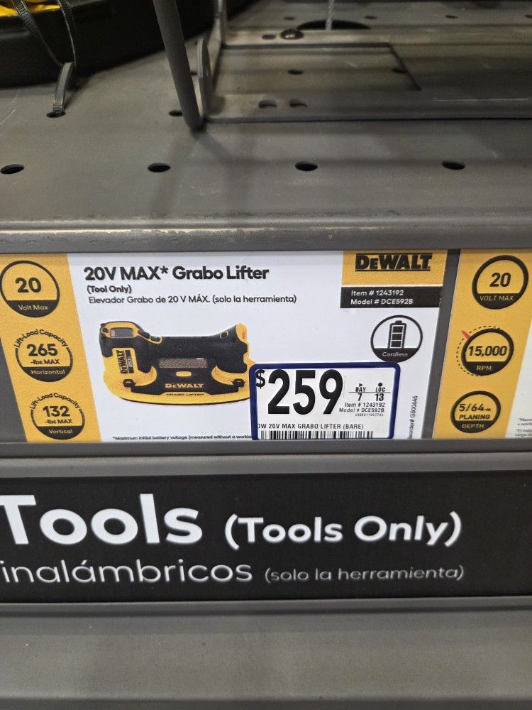 Vendo Grabo Lifter $200 Firme
