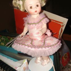 Madame Alexander Tiny Dancer Doll &stand. New With Tag No Box