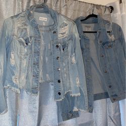 Ripped Jean Jacket