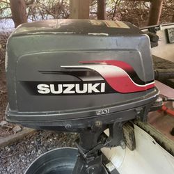 12 Ft Portabote; Suzuki 6 Outboard Motor, Trailer