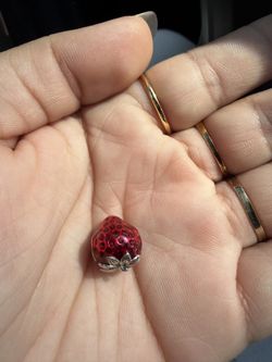 Strawberry Pandora charms