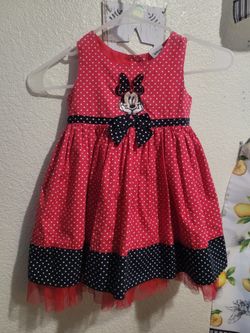 Disney Minnie Mouse Girls Dress