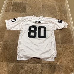 Oakland Raiders #80 Jerry Rice Jersey: Reebok 