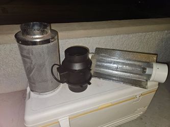 400w light fan filter