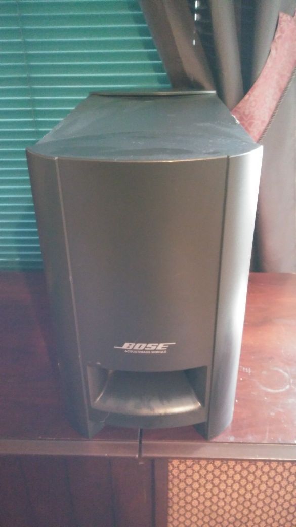 Bose 321 series is subwoofer