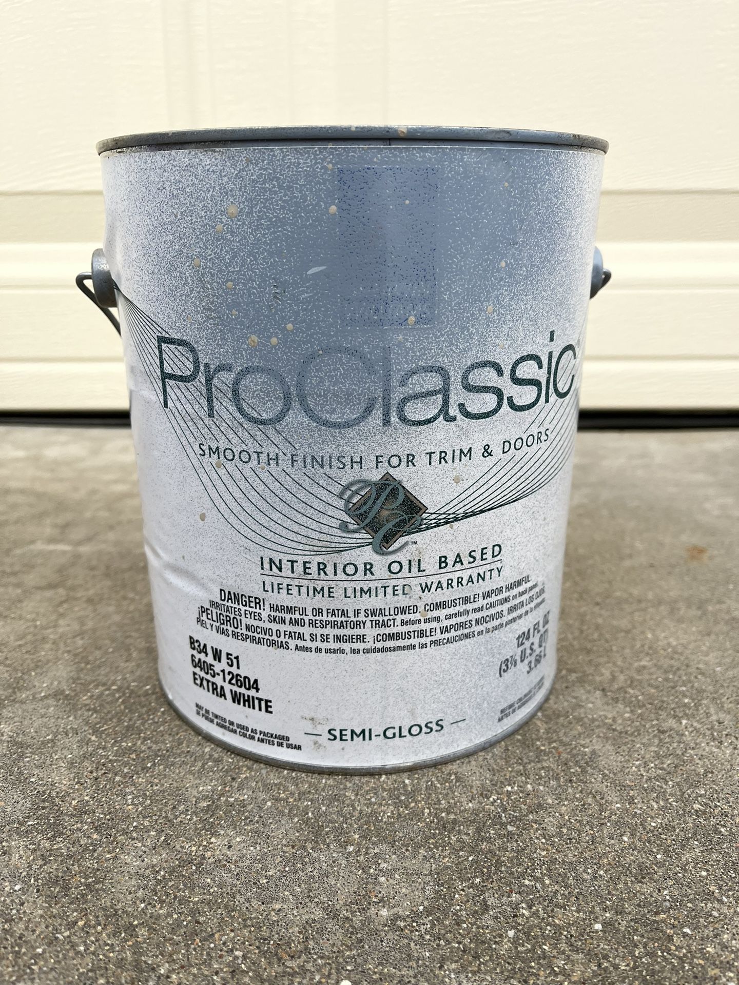 Sherwin Williams Gray Oil Based Paint