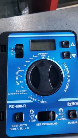 Rain Dial r600 sprinkler controller box