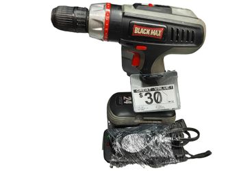 Black Max Jd610424 Black Cordless Standard Drill