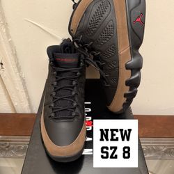 NEW Air Jordan 9 ‘Olive’ SZ 8