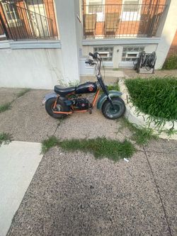 Gas-Powered Mini Bike