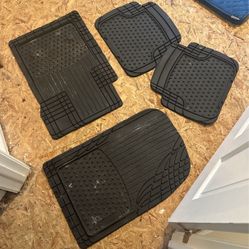 Four Weather Tech Mats 