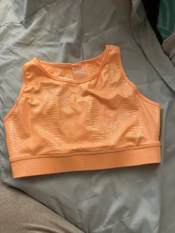 Top Deportivo Naranja Iridiscente Size Large