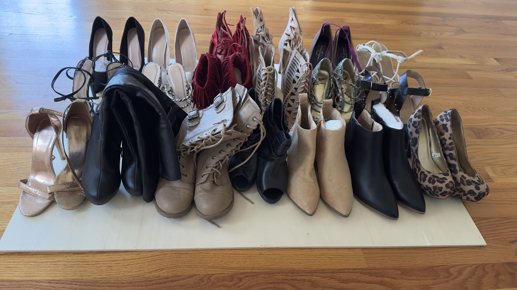 Assorted Women’s Heels And Boots - Sizes 5-6