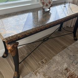 Ram Head Console Table