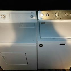 Maytag Washer and Whirlpool Dryer