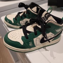 Air Jordan 1 Retro High OG 'Fir/Pro Green' Toddler