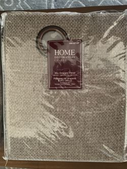 JUTE DRAPES - 4 PANELS