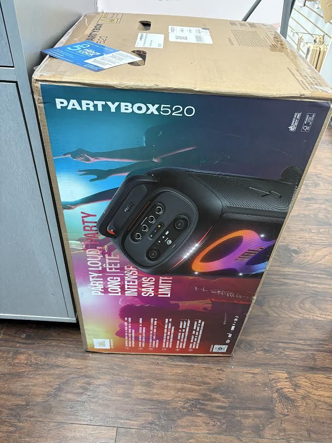 π JBL PartyBox 520 Portable Wireless Party Speaker (Brand New) β Now from $1 to Take It Home Today! Save $50 Instantly with Up to 1-Year Warranty π