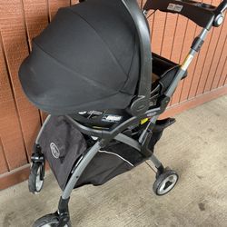 Baby Car Seat And Stroller Set