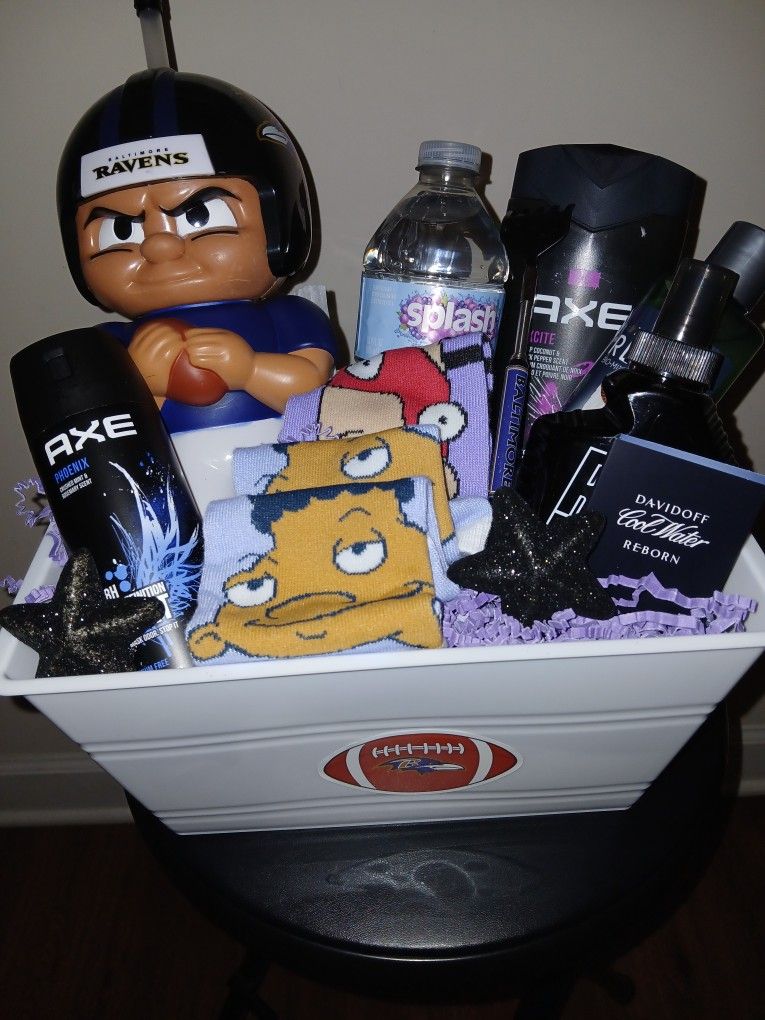 Raiders Fathers Day Gift Basket