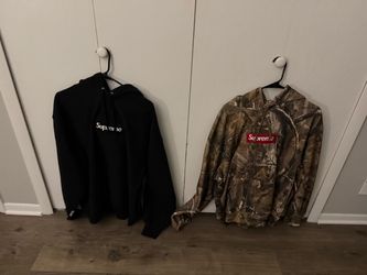 SUPREME BOX LOGO HOODIES