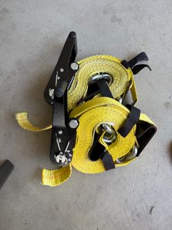 Heavy duty ratchet straps