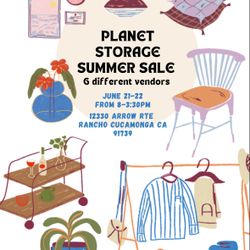 Planet • Storage Rancho Cucamonga Yard Sale
