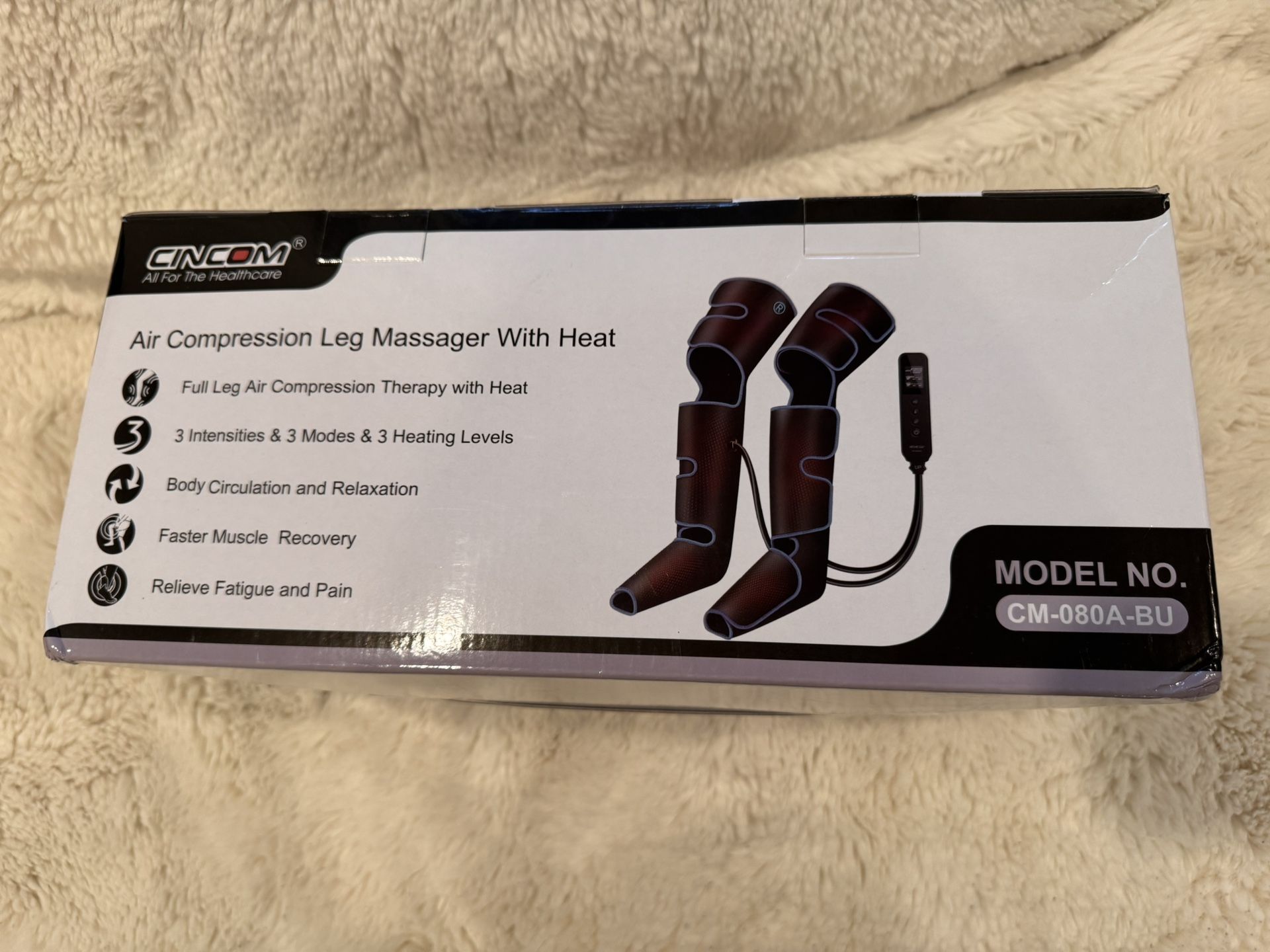 CINCOM Leg Massager with Heat and Compression, Air Compression Leg Massager for Circulation and Pain,All Products : American Fashion Style Bags On Sale