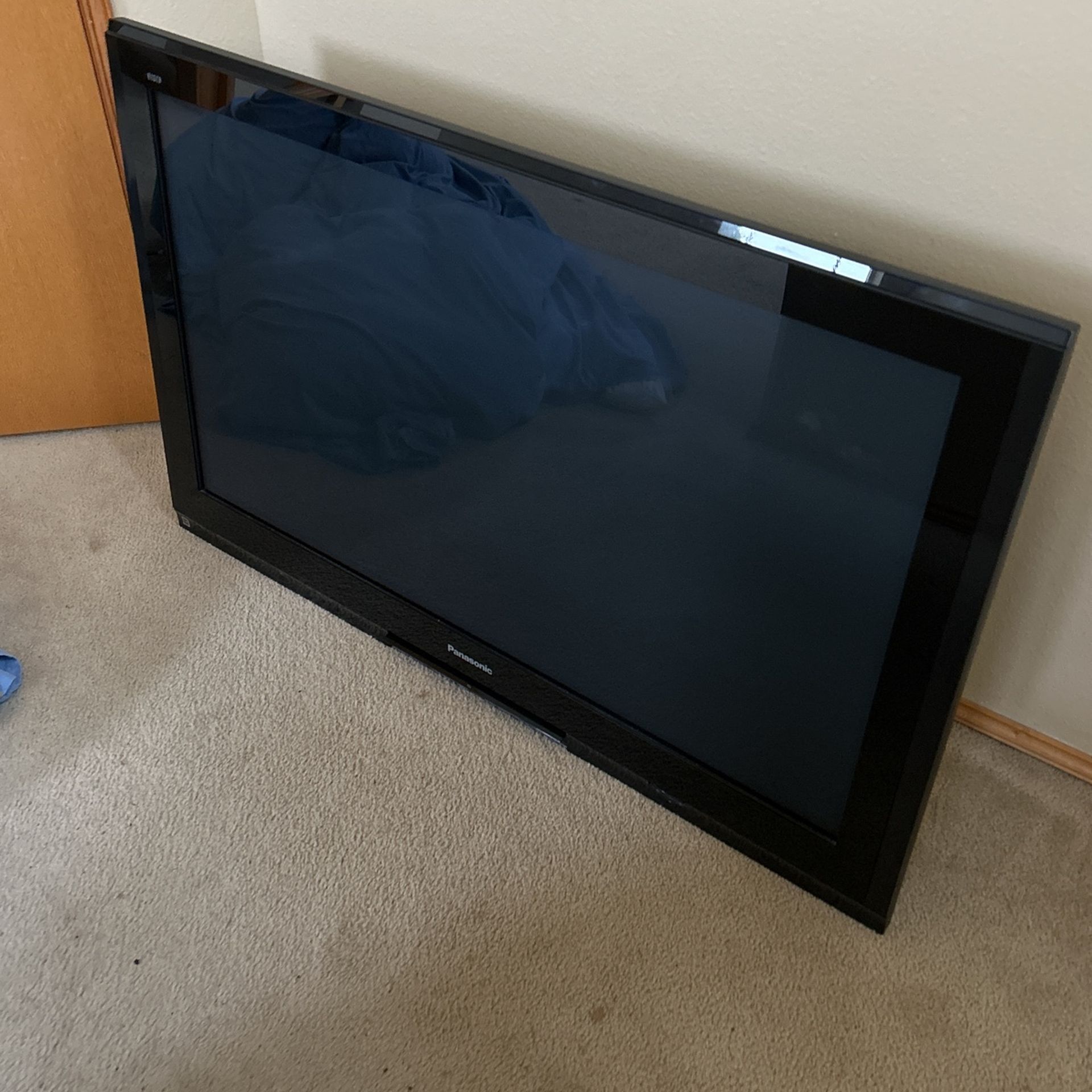 Panasonic have TV stand glass one that will go with it 150 for the stand or just TV for this