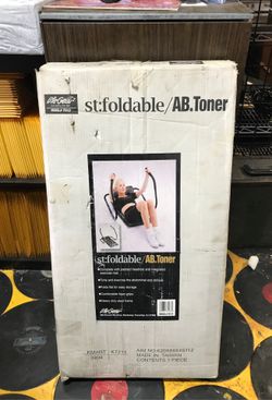 Life Gear Foldable AB Toner - Open box