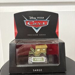 Disney Pixar Cars precision series Sarge toy