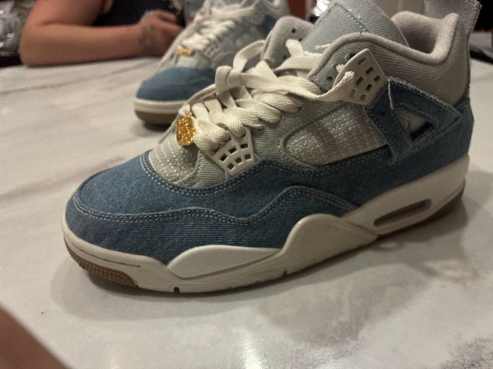 Air Jordan 4 Retro TEX "Worn Blue" sneakers
