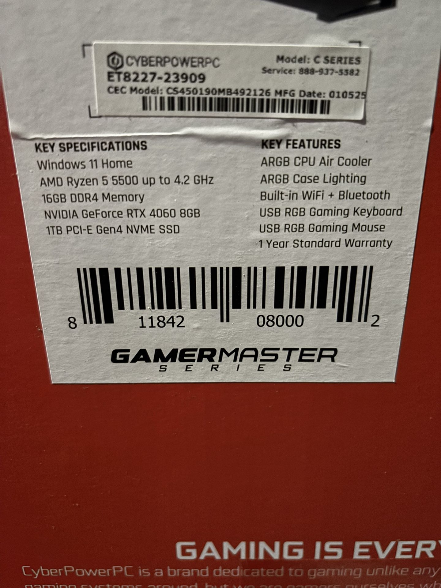 Cyber Power Pc