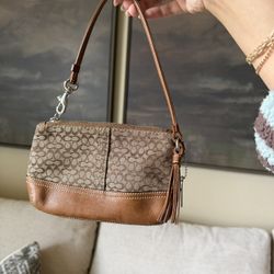 Vintage Coach Wristlet 