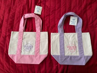 Trader Joes mini totes