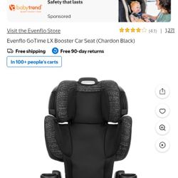 Booster Seat New /gotime Sport Lx