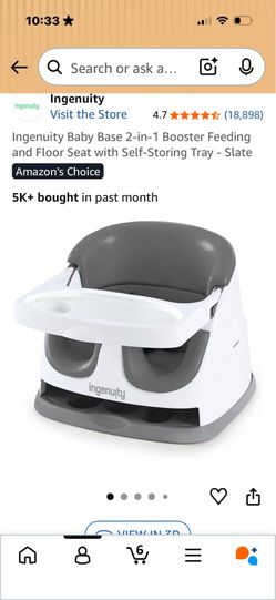 Booster feeding chair