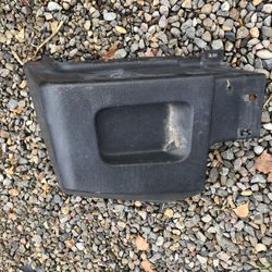 Hummer H2 Left Rear Cap Bumper 