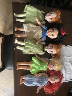 5 Dysney Baby Princess Lot 