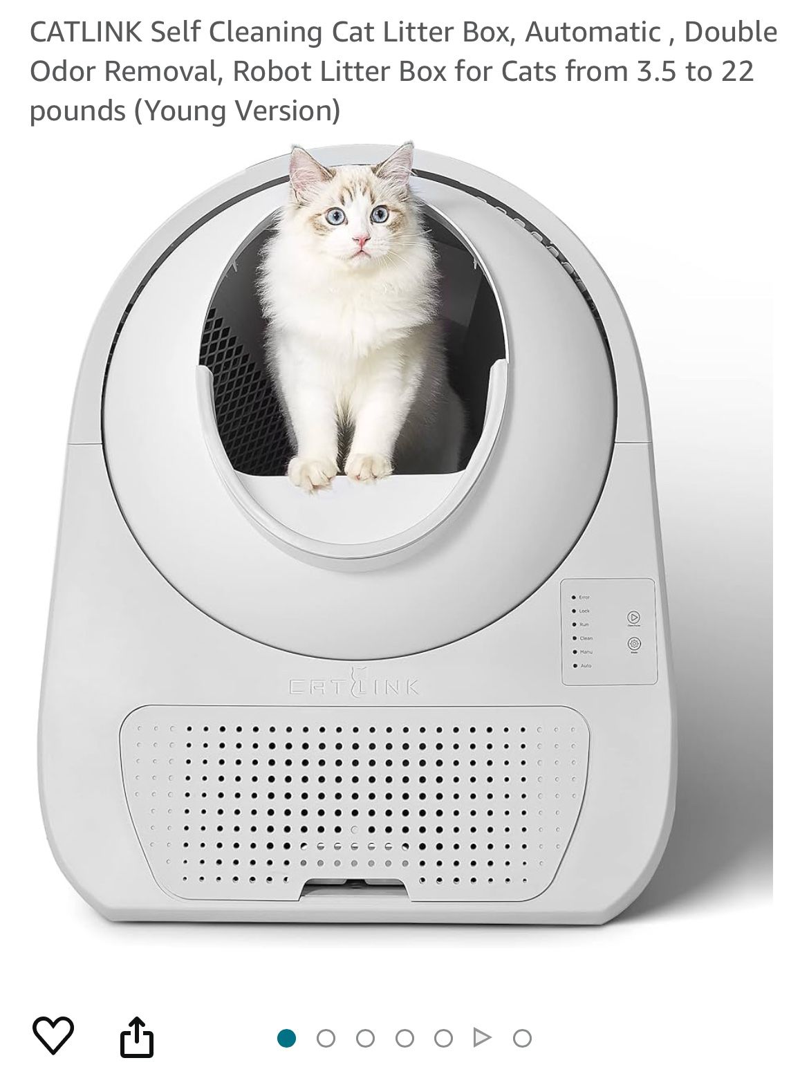 New In The Box Self Cleaning Litter Box