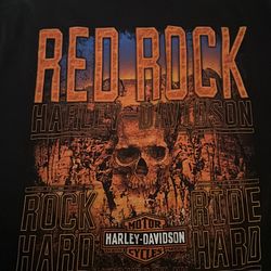 Harley Davidson Red Rock shirt