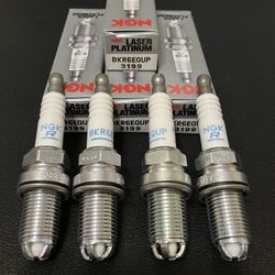 3199 BKR6EQUP NGK | Laser Platinum Spark Plugs 4x