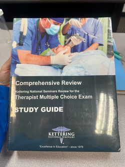 Kettering respiratory therapy 3 book set